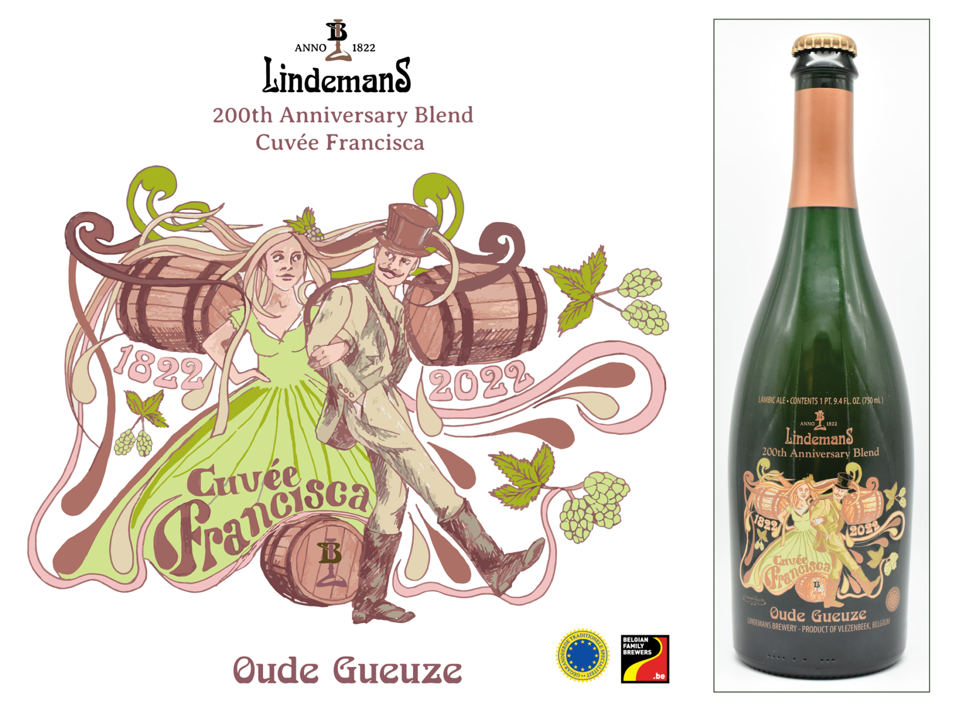 Lindemans Cuvée Francisca – 200th Anniversary Oude Gueuze